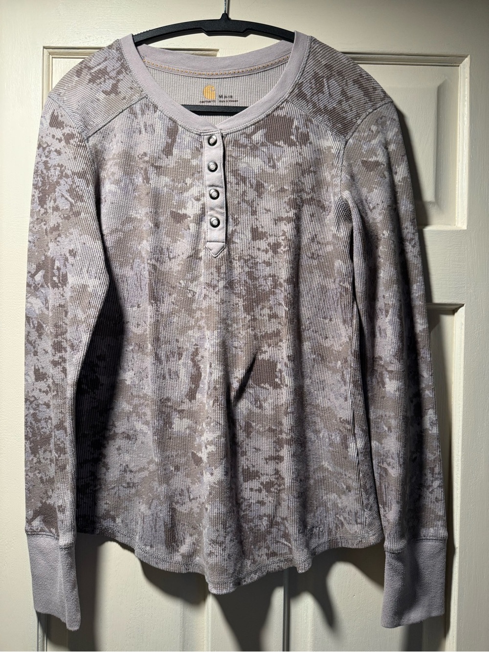 Carhartt Force Women’s Thermal Henley Long Sleeve Top Medium